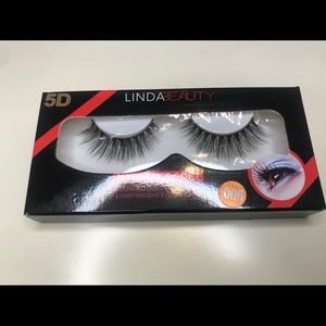 1 Pair LINDABEAUTY MINK Handmade 5D Eyelashes